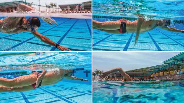 4 giai đoạn trong bơi sải 4 giai đoạn trong bơi sải
